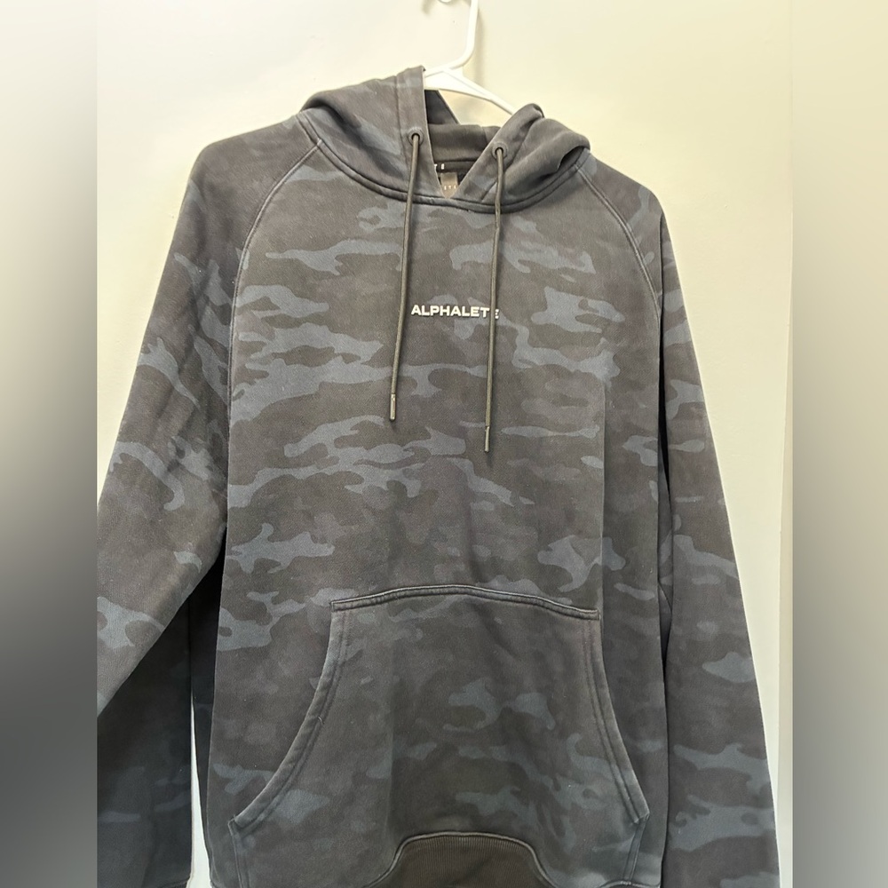 Alphalete Charcoal Camo Men's Hoodie